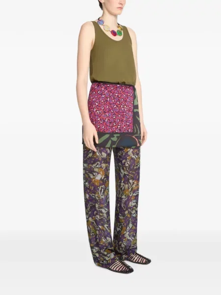 Top Dries Van Noten verde