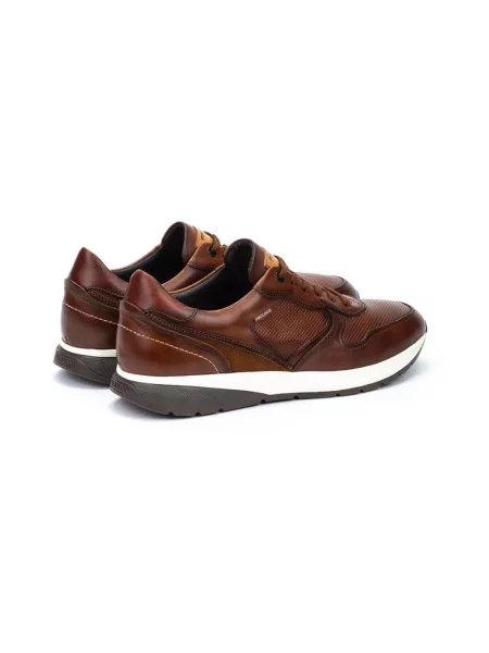 Sneakersy Pikolinos skórzane brązowe