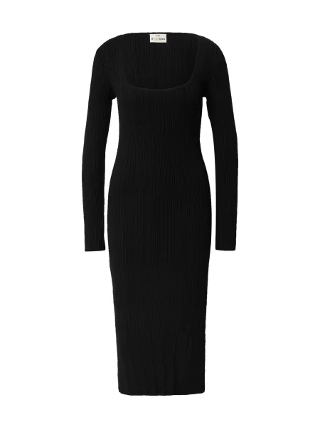A LOT LESS Rochie tricotat Arabella' negru