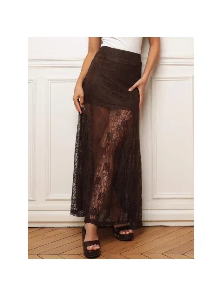 Fustă La Modeuse maro