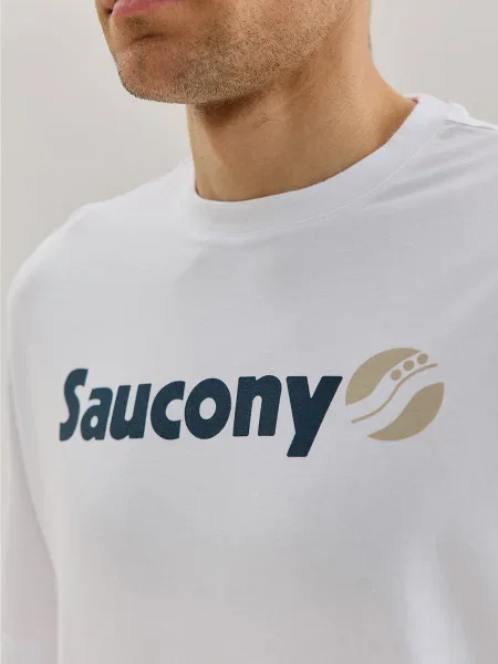 Жіноча Футболка Saucony білий
