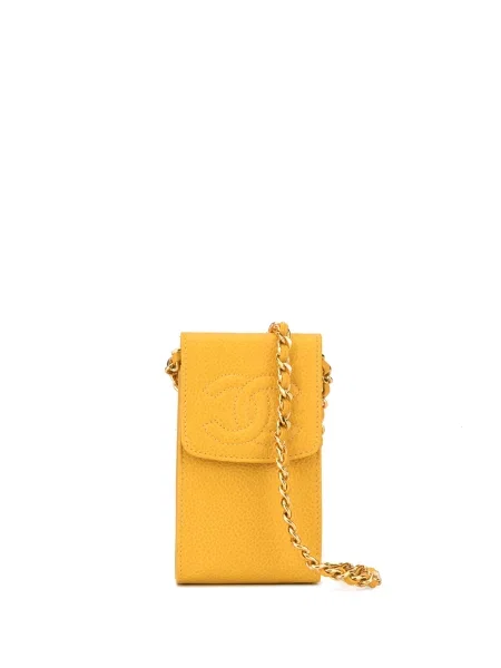 Náhrdelník Chanel Pre-owned žlutý