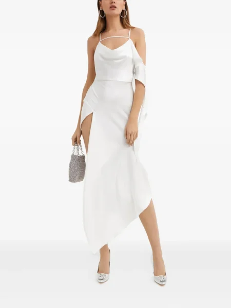 Rochie David Koma de costum alb
