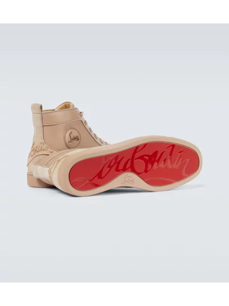 Sneakerși Christian Louboutin bej