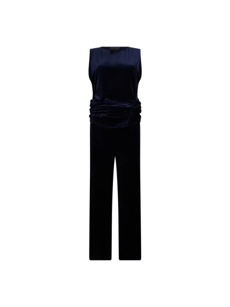 Kombinezon Alberta Ferretti elegancki niebieski