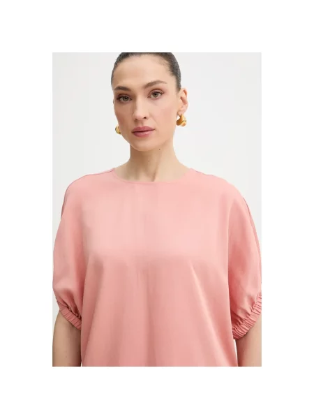 Sukienka Trussardi różowa