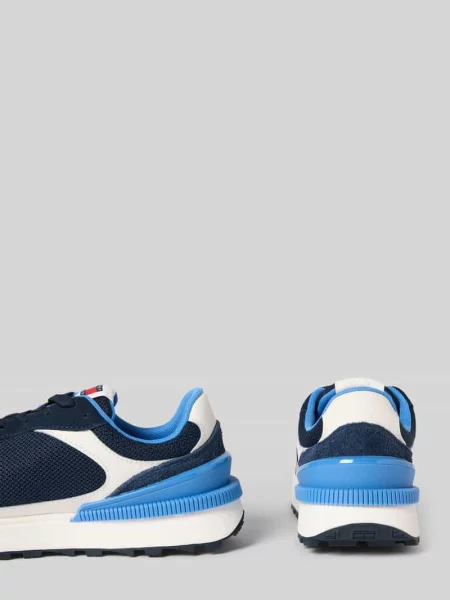 Sneakersy o niskim kroju z obszyciem z naturalnej skóry model TECHNICAL RUNNER ESS' Tommy Jeans