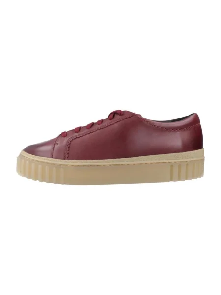 Tenisky Clarks vínová