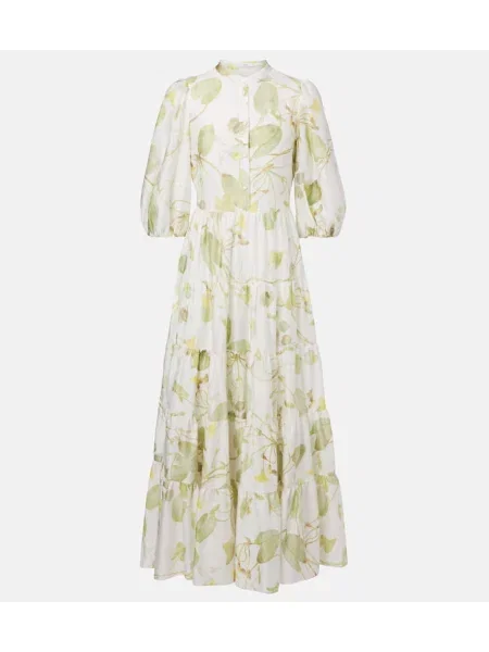 Rochie maxi Erdem de costum alb