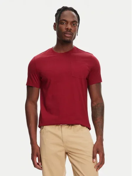 Robe di Kappa Majica Dorel Bordo Regular Fit rdeča