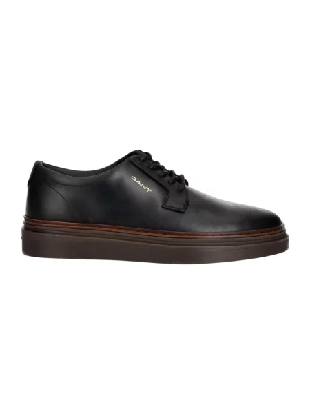 Sneakersy Gant skórzane czarne