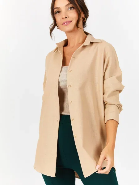 Košeľa Armonika béžová