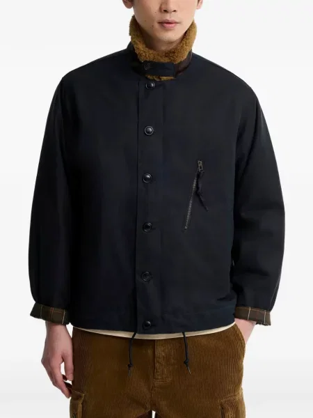 Gulerat geacă Barbour din fleece albastru
