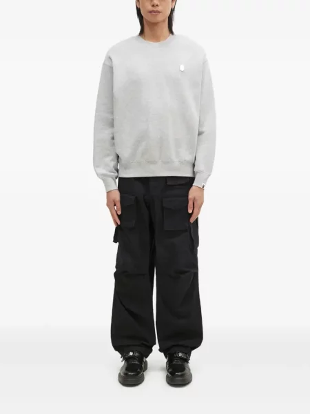 Hanorac crewneck A Bathing Ape® gri