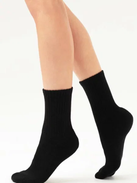 Теплые носки унисекс SOCKS ACTIVE TERRY чорні