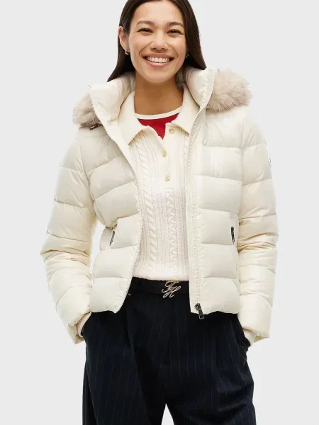 Пуховик Tommy Hilfiger білий