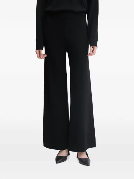 Pantaloni palazzo Benetton negru
