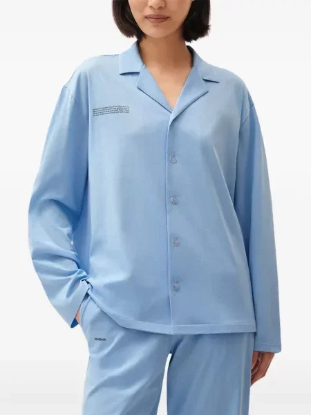 Lekki koszula Pangaia niebieska