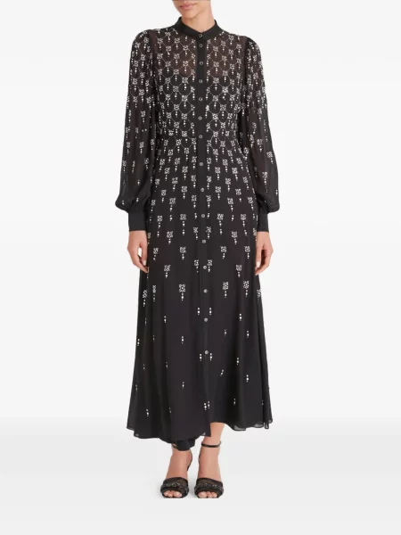 Maxi rochie maxi Temperley London negru
