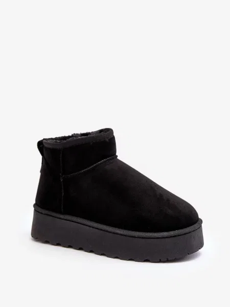 Čizme za snijeg Boto s platformom crna