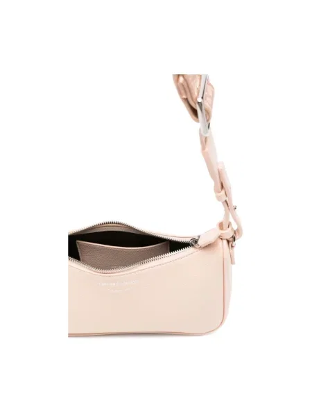 Torebka crossbody Emporio Armani beżowa