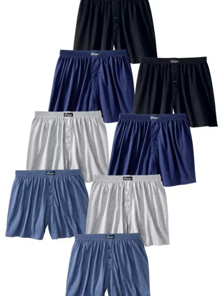 LE JOGGER Boksarice modra / siva črna