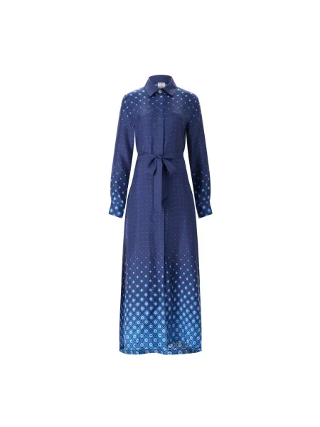Sukienka koszulowa Casablanca niebieska