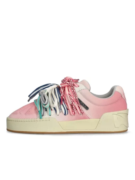 Sneakersy Anta skórzane różowe