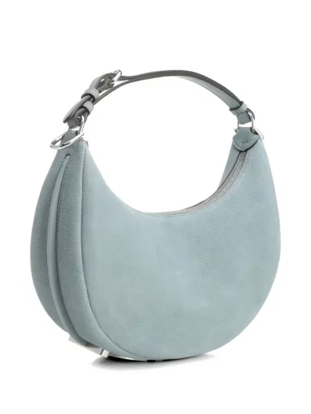 Clutch Fendi σουέτ μπλε
