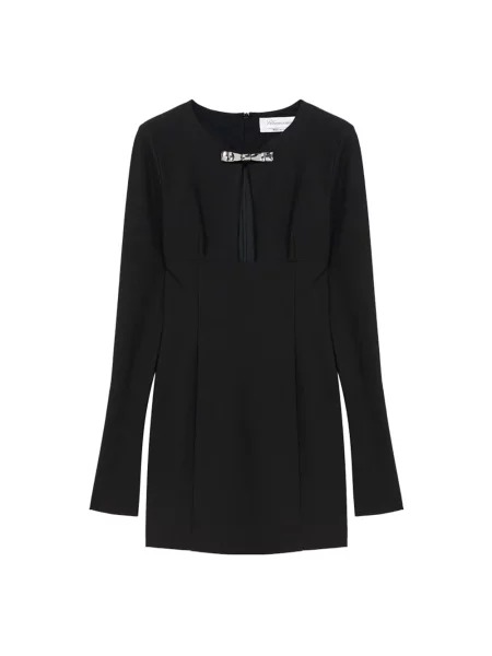 Sukienka Blumarine z dżerseju czarna
