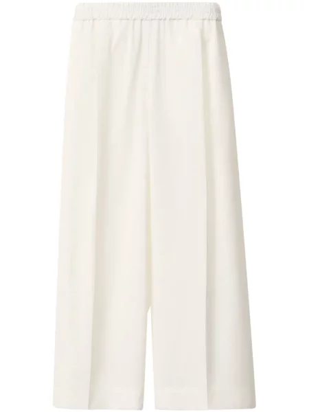 Cropp pantaloni Fabiana Filippi alb