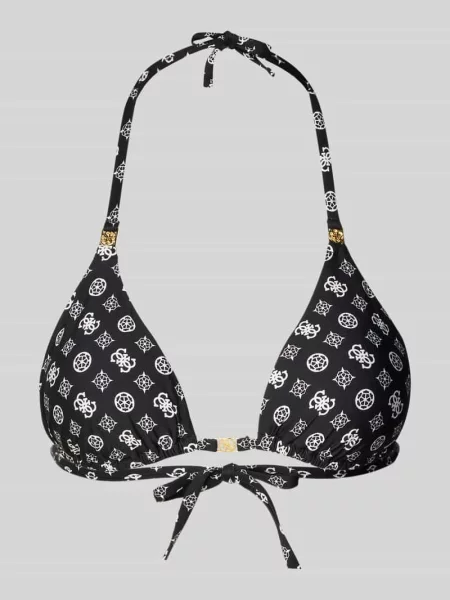 Góra bikini w kształcie trójkąta model SOLEIL' Guess czarne