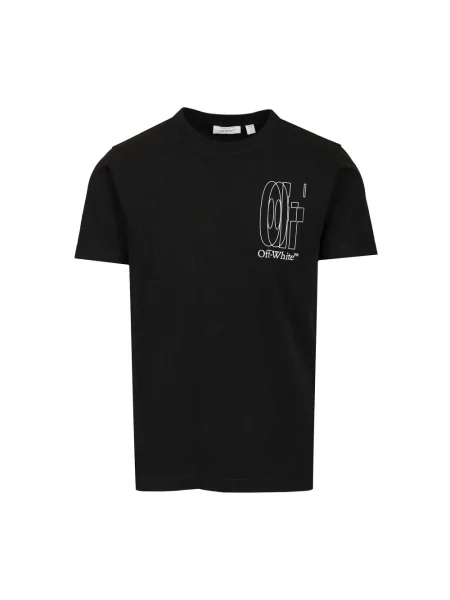 Koszulka Off-white z nadrukiem biała