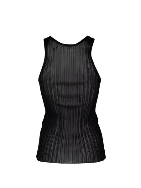 Top Co fără mâneci negru