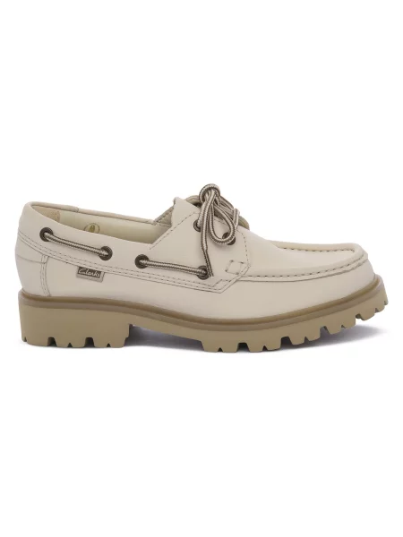 Mokasíny Clarks hnedá