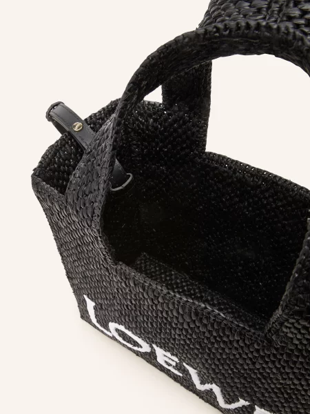 Loewe Shopper Font Tote Small černá