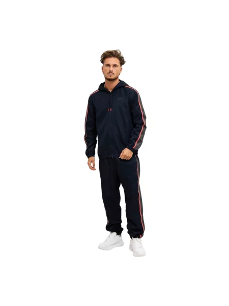 Komplet dresowy Emporio Armani niebieski