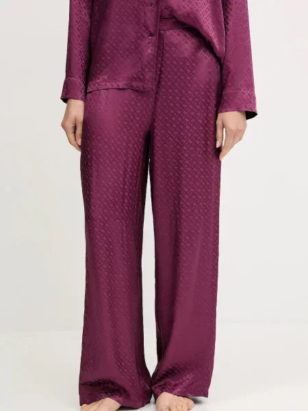 Долнище на пижама BOSS черно