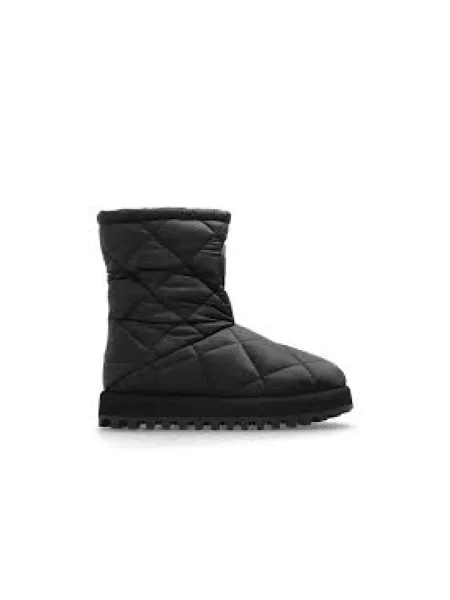 Botki Dolce And Gabbana pikowane czarne