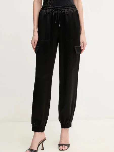 Guess nohavice cargo dámske NEW MARZIA čierna