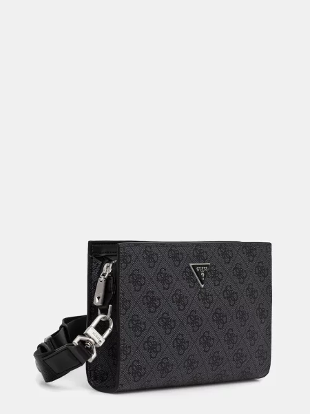 Geantă Guess HMMILO negru