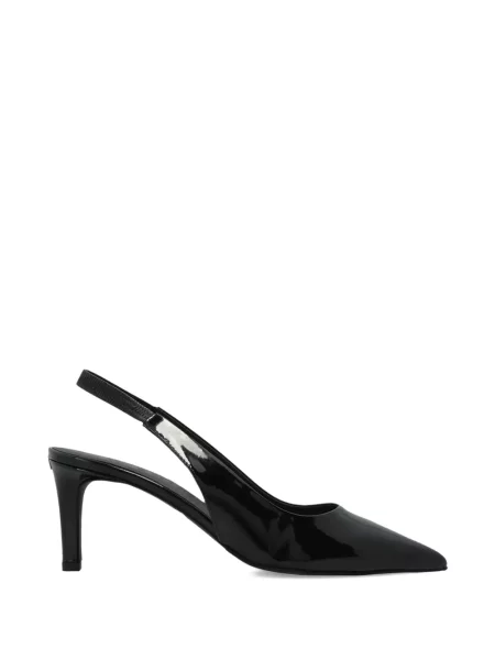 Pantofi cu toc Furla slingback negru