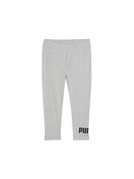 Legginsy z małym logo No. 1 ESS PUMA szare