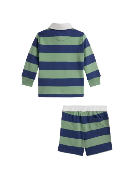 Komplet dresowy dziecięcy Polo Ralph Lauren zielony