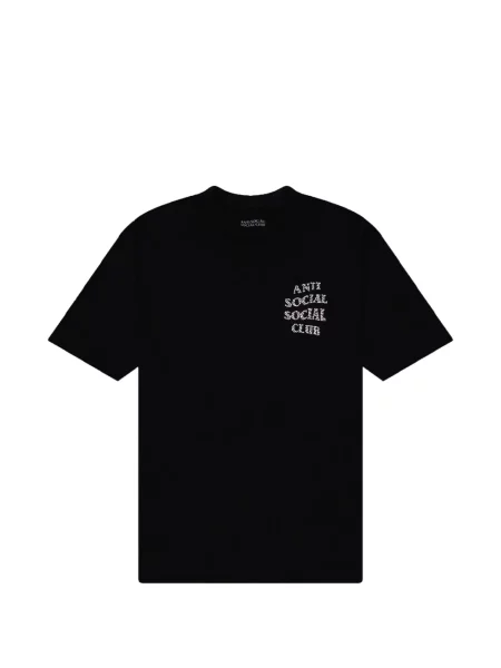Kamínky tričko Anti Social Social Club černé
