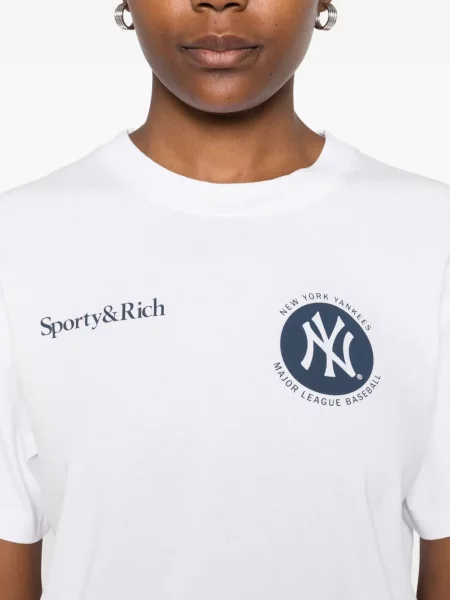 Тениска Sporty & Rich бяло
