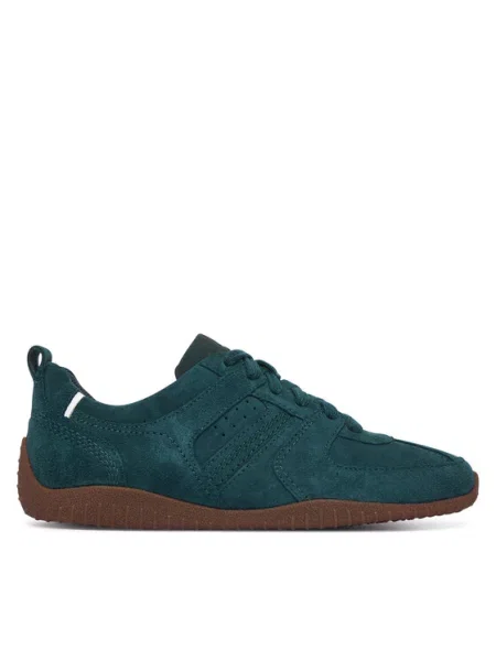Clarks Sneakersy Meridor Lace ciemny zielony