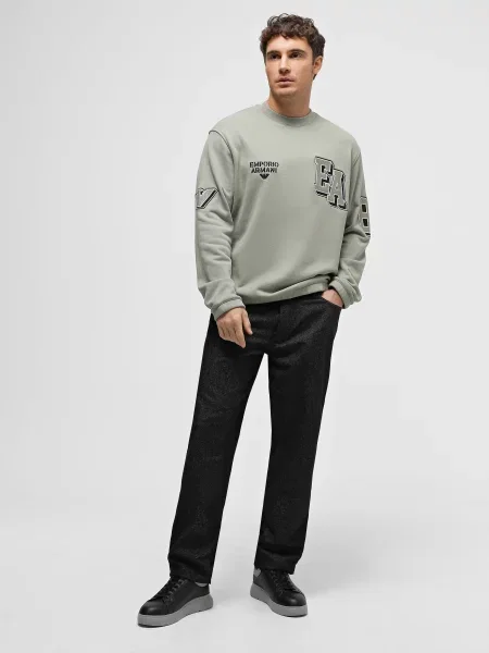 Світшот Emporio Armani зелений