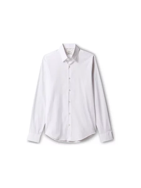 Calvin Klein Cămașă Extra Slim Fit Stretch' alb