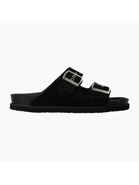 Papuci pentru femei Genuins Hawaii Velour black negru
